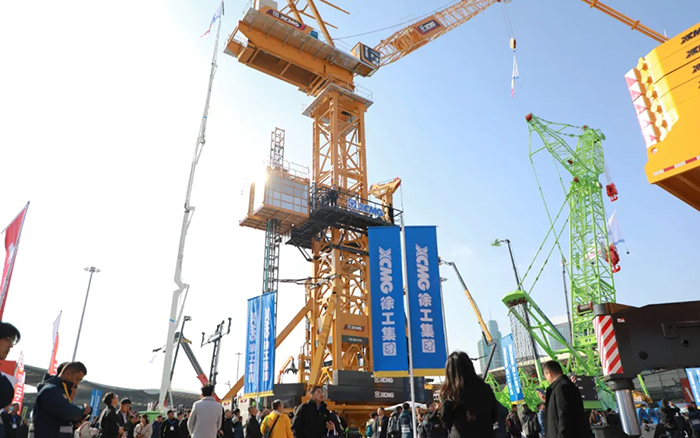 bauma CHINA 2024丨徐工塔式起重機、智能施工升降機火熱亮相